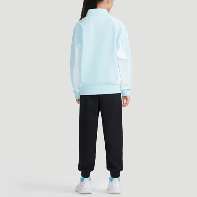 大童 安踏儿童 舒适百搭简约松紧耐磨裤子休闲运动套装