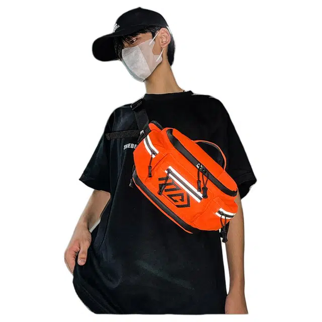 恒源祥 防水运动简约百搭 牛津纺 胸包 男女同款情侣款 多色