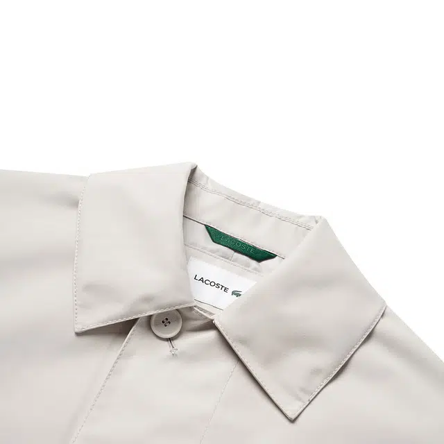 Lacoste Trench Coat Light Khaki