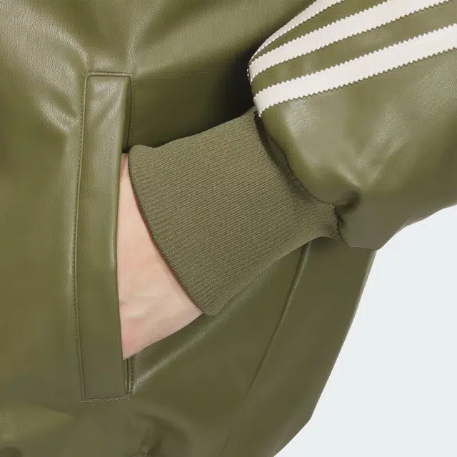 adidas Originals FW24 PU JKT M Deep Olive