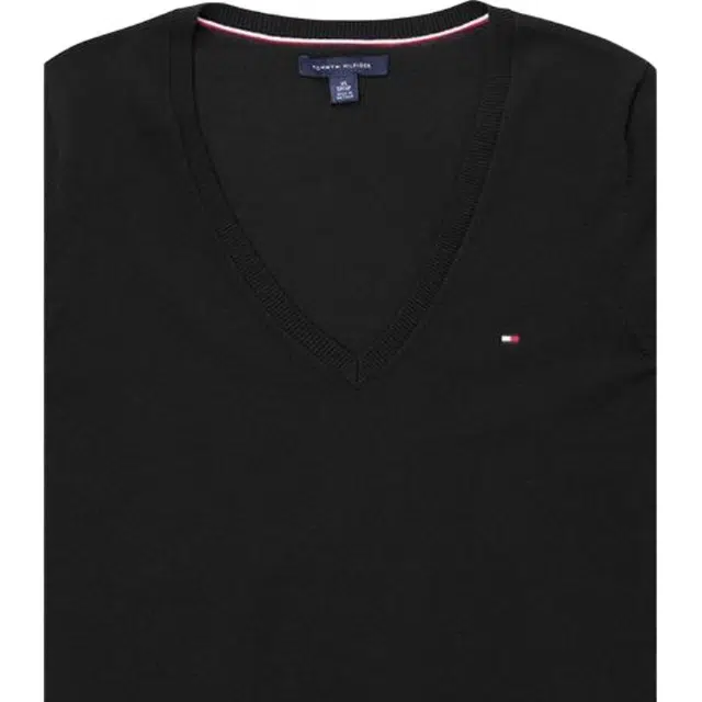 Tommy Hilfiger V-Neck Sweater Black