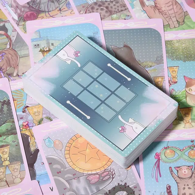 韦特塔罗 塔罗牌经典韦特梦幻猫 新手全套普及维特伟特桌游卡牌手册