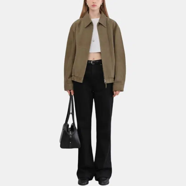 Dunst RELAXED FLARE JEANS BLACK