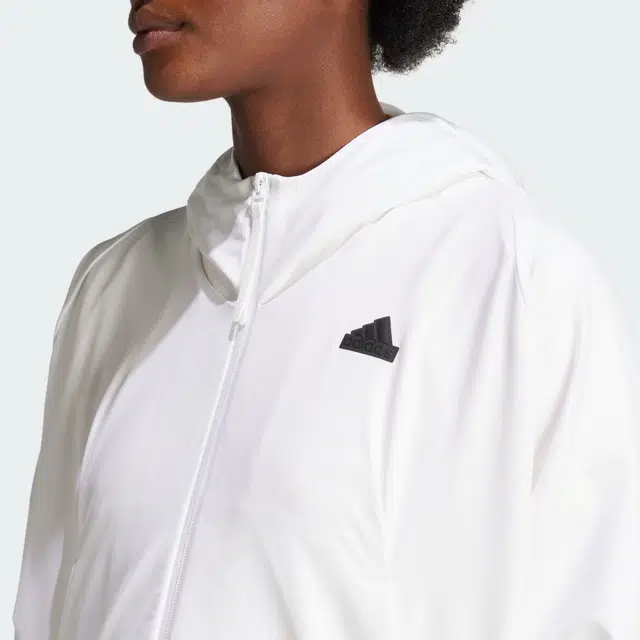 adidas Z.N.E. Woven Full-Zip Hoodie Logo