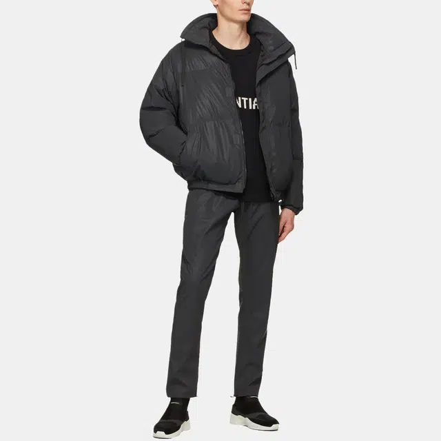 Fear of God Essentials Puffer Jacket Black FW20