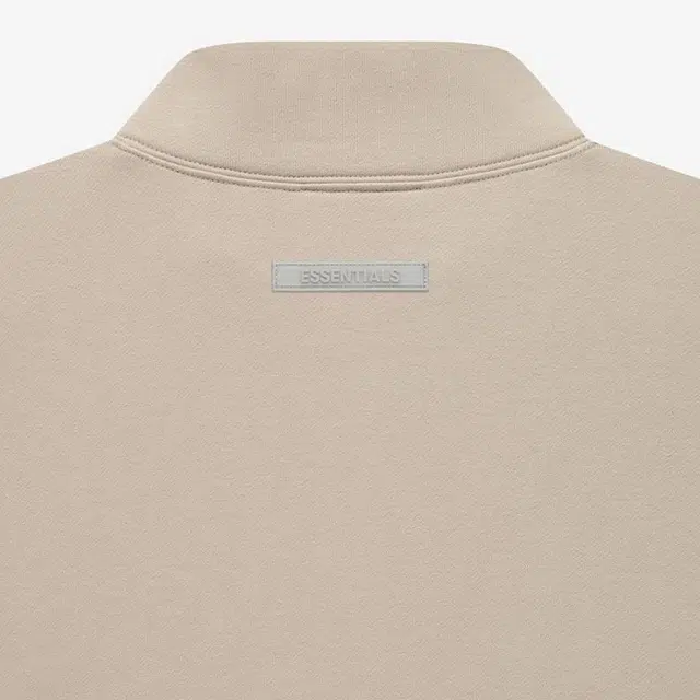 Fear of God Essentials FW21 Kids Pullover Mockneck StringTan Logo