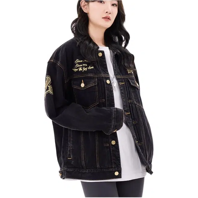 Boy London Denim Jacket Black