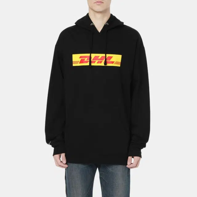 ANTI SOCIAL SOCIAL CLUB x DHL Hoodie Black