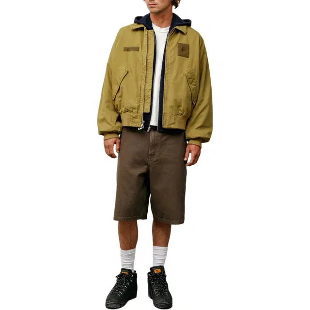 Stussy SS25 WORK SHORT WASHED CANVAS
