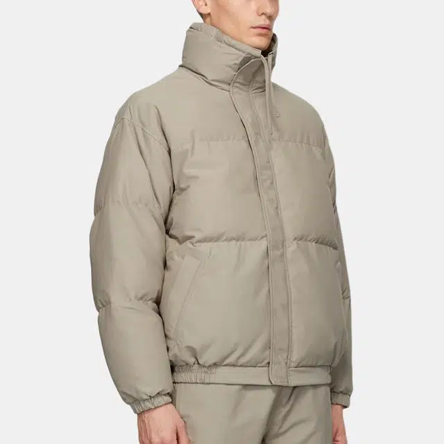 Fear of God Essentials FW20 Puffer Jacket Moss