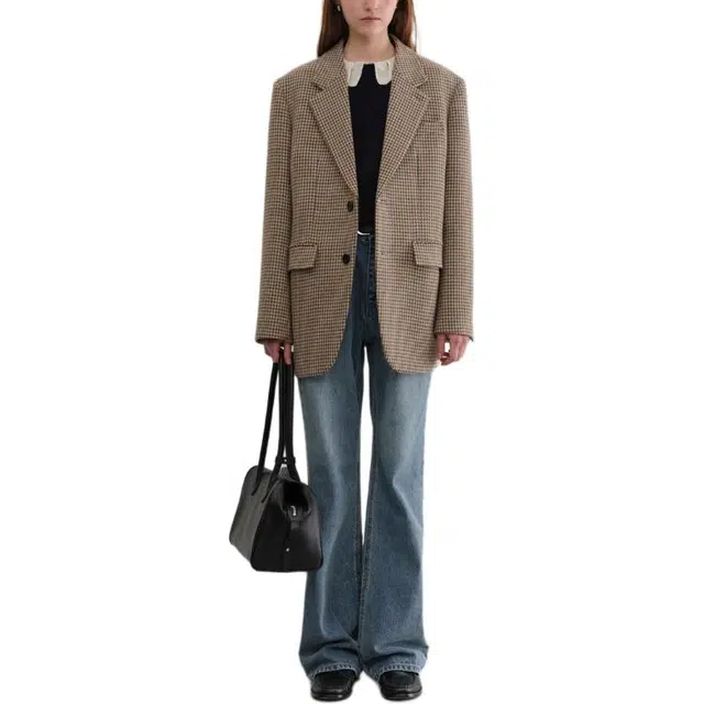 Dunst RELAXED FLARE JEANS CLASSIC BLUE