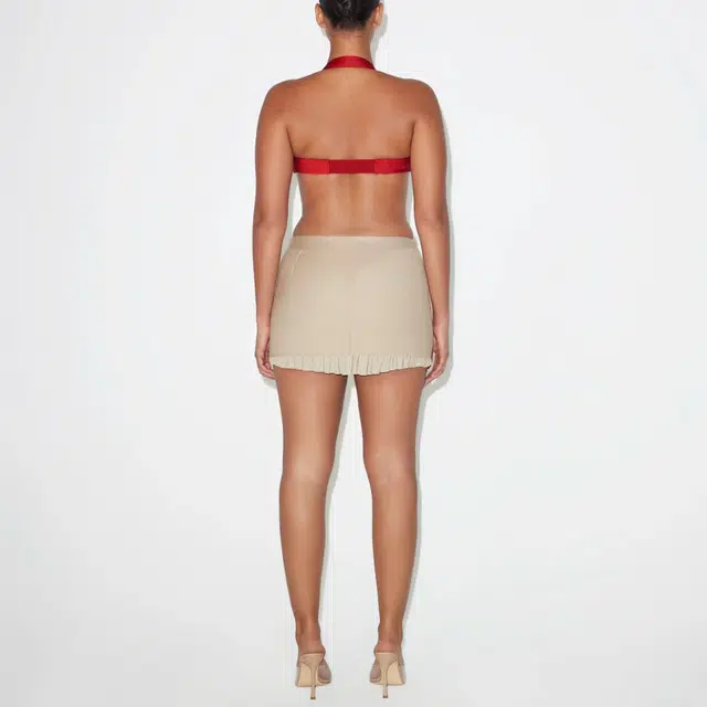 Khy x Dilara Findikoglu SS25 Satin Zipper Bralette