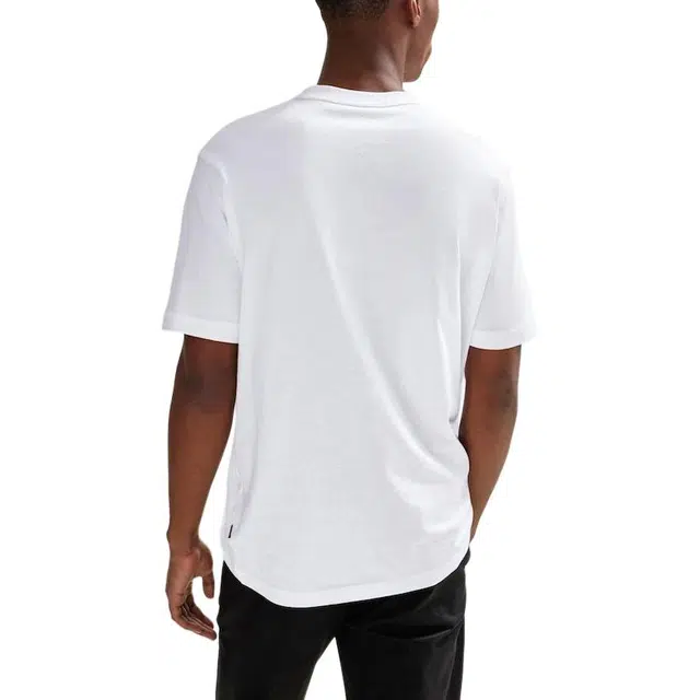 HUGO BOSS Cotton-Jersey T-Shirt With Seasonal Artwork T