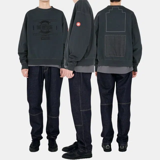Cav Empt Overdye Impulse Crew Neck Logo
