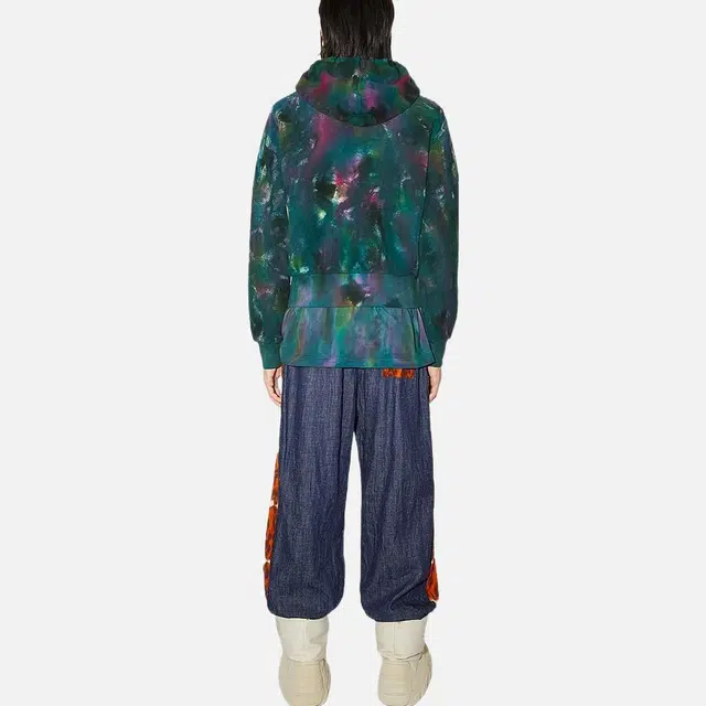 Acne Studios Face Hoodie Green