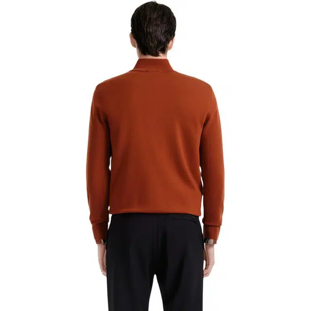 比音勒芬 【双面黄金】秋冬休闲亲肤立领毛衣 男款