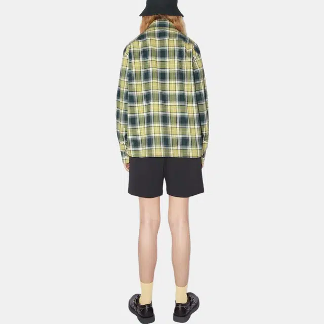 Acne Studios SS23 Check Pocket Shirt Green