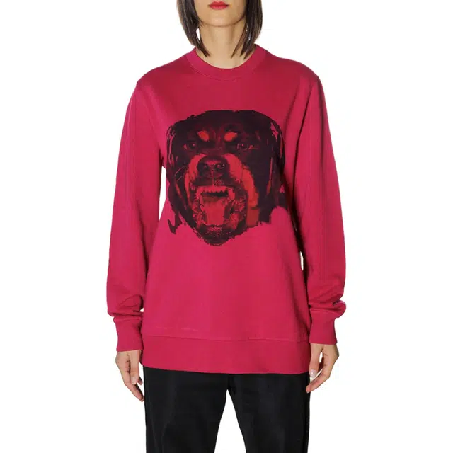 纪梵希 动物印花纯棉套头长袖卫衣 女款