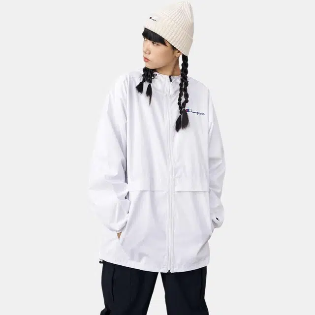 Champion Logo Hoodie Jacket