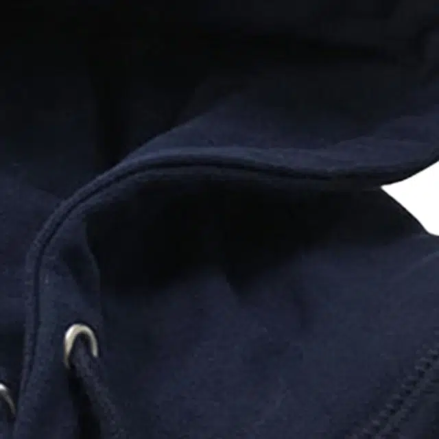 NOAH Core Logo Hoodie Navy Logo