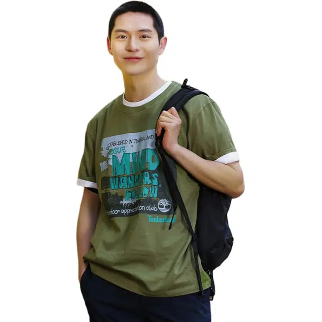Timberland Avocado Green Tee