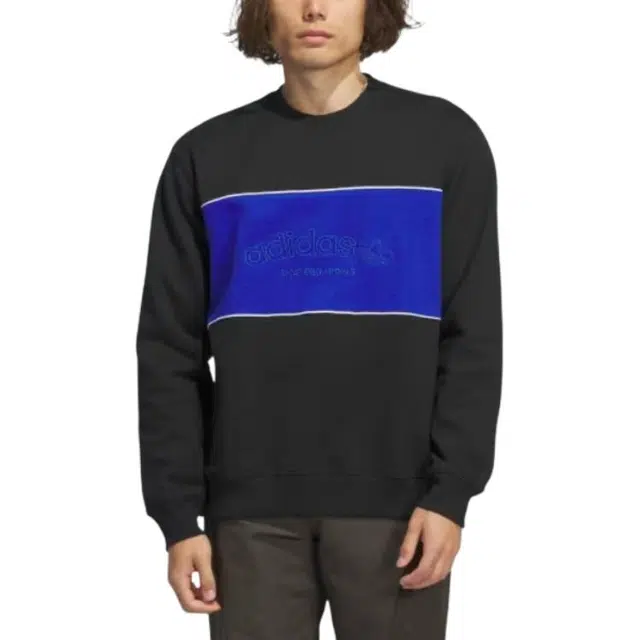 adidas originals ARCHED LOGO CREWNECK SWEATSHIRT