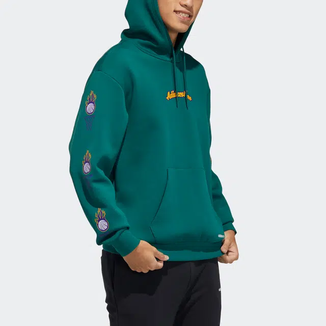 adidas neo M Ssfv2 Hoodie Forest Green