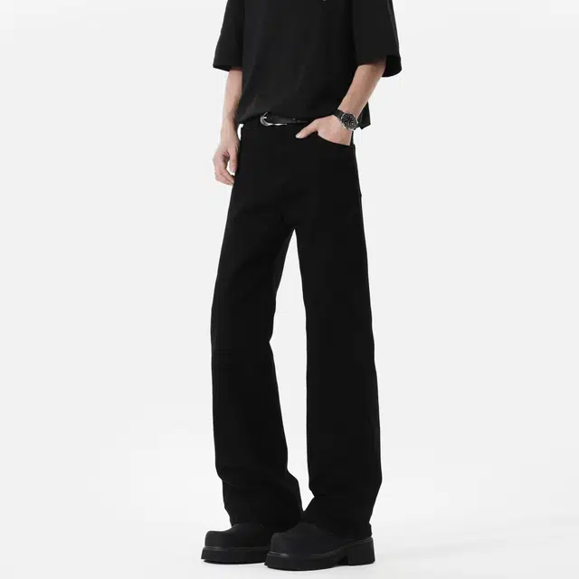 布客行 夏季微喇多种版型风格显瘦显高显腿长子牛仔裤 男女同款