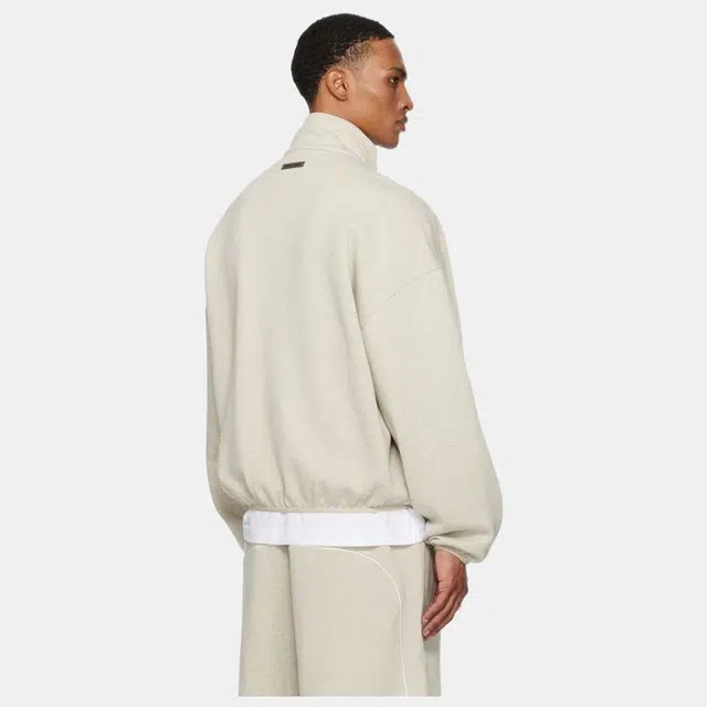 Fear of God Essentials SS25 25 PRING DROP1 MODERN FIT FLEECE TRACK J HEATHER STONE ESSENTIALS FEAR OF GOD