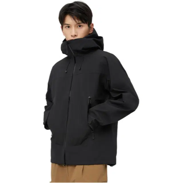 金盾 春秋冬单层全热封可加内胆宽松夹克 男女同款