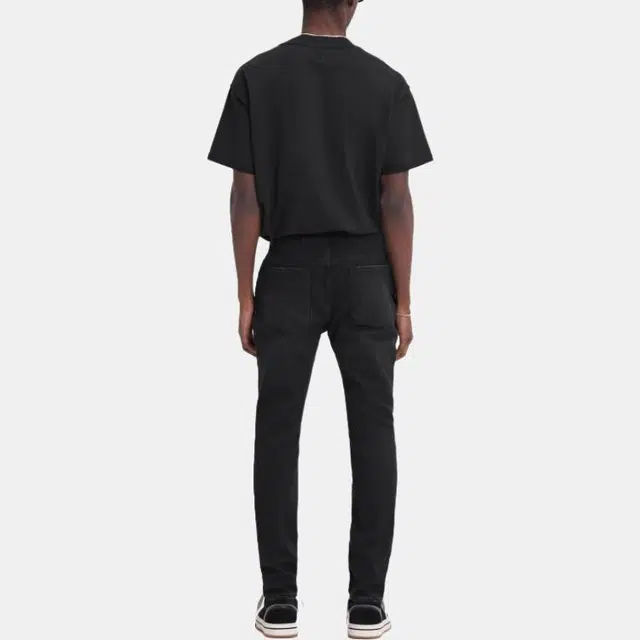Represent Straight Zip Jeans Black