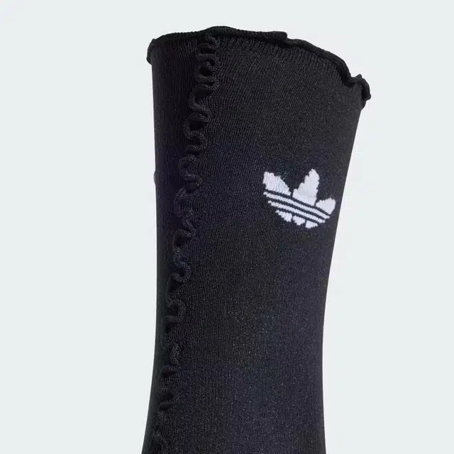 adidas Originals Logo Jacquard Mid Socks 2-Pack White Black