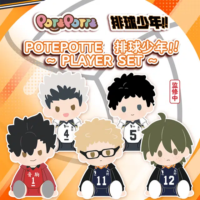 BANDAI POTEPOTTE PLAYER SET 35cm