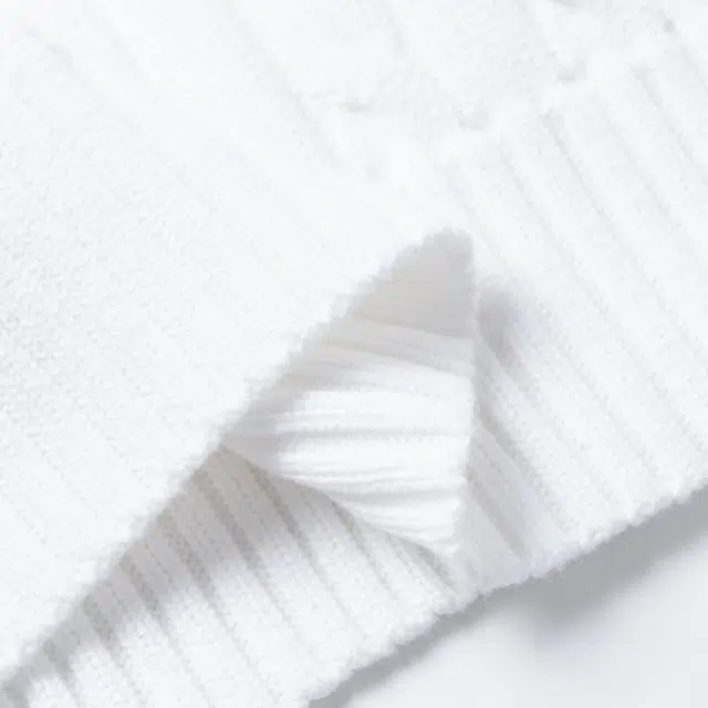 Polo Ralph Lauren Cable-Knit Cotton V-Neck Sweater V