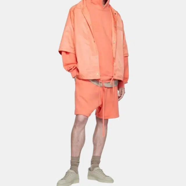 Fear of God Essentials Hoodie Coral