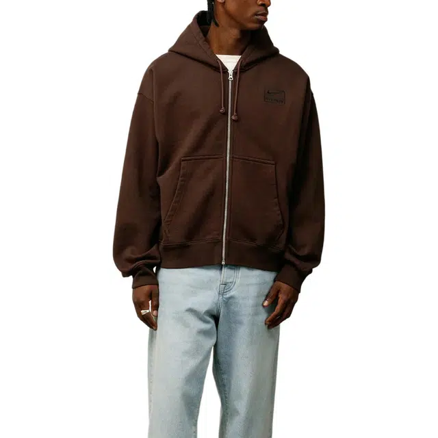 Stussy x Nike Stone Washed Fleece Zip Hoodie