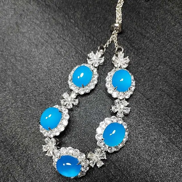 识恩 精致简约时尚气质高贵典雅小众设计清冷感 玉髓 手链 男女同款情侣款