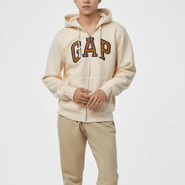 GAP Logo Zip Hoodie