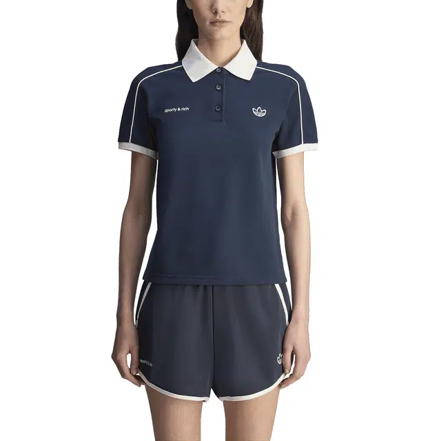 adidas originals x SPORTY RICH SS25 Polo