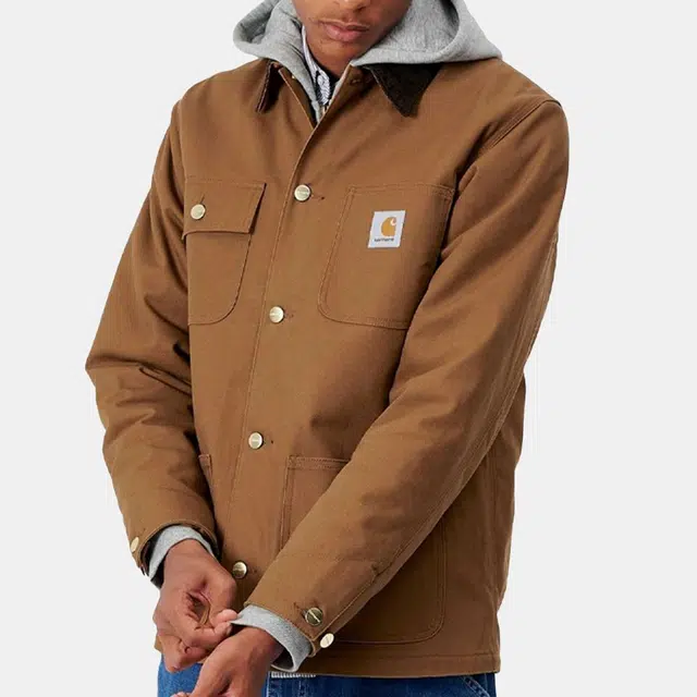 Carhartt WIP Michigan Coat logo