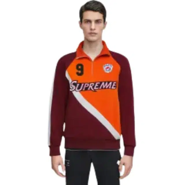Supreme SS24 WEEK14 EQUIP HALF ZIP SWEATSHIRT