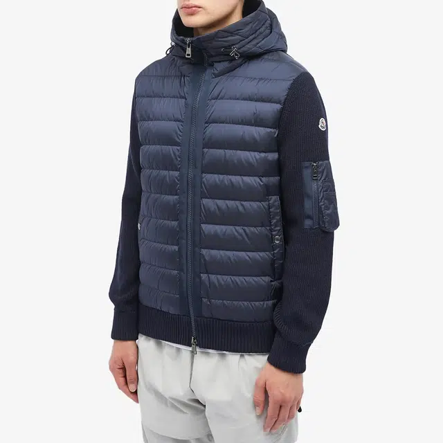 Moncler Padded Zip-Up Cardigan