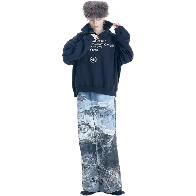 Apriority Clothing Baggy Pants White
