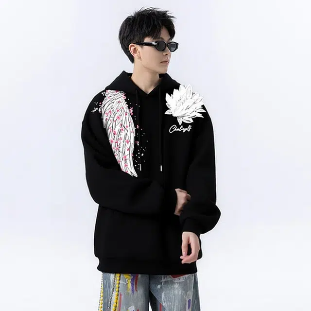 CHARLIE GOLF Vintage Angel Hoodie