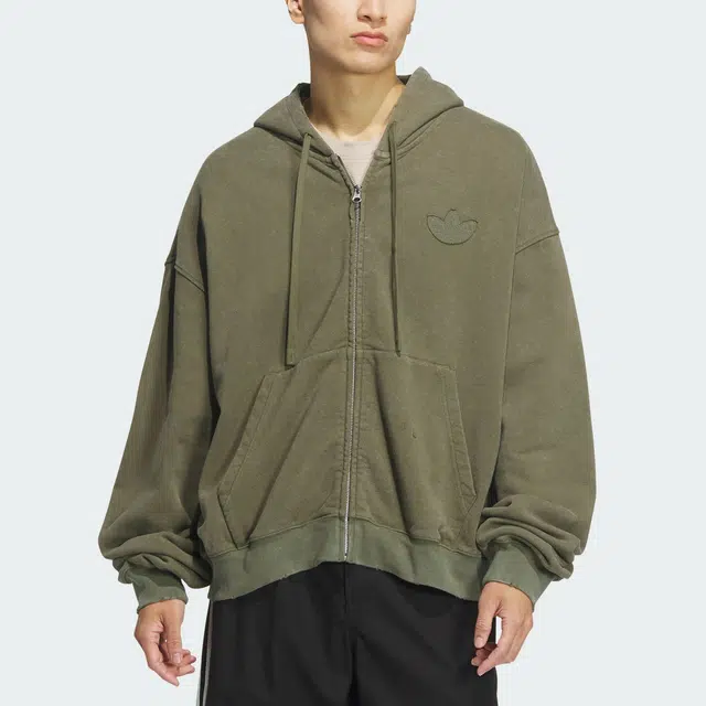 adidas originals WASHED HOODED JACKET