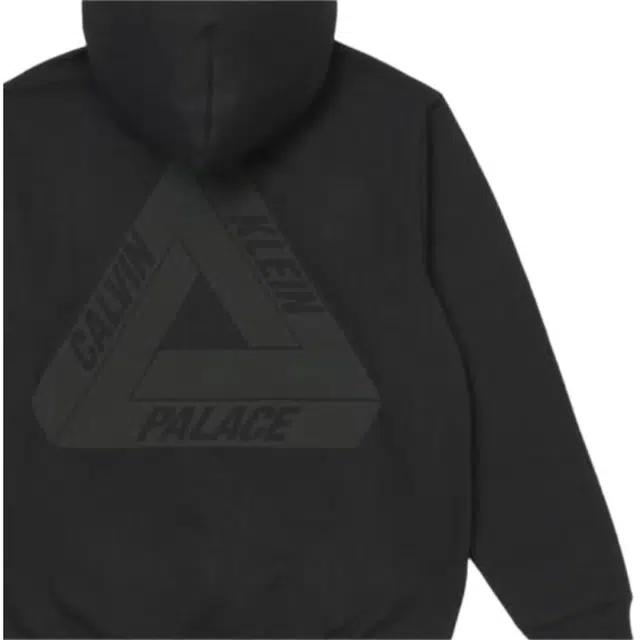 PALACE x Calvin Klein Tri-ferg Hood Black Logo