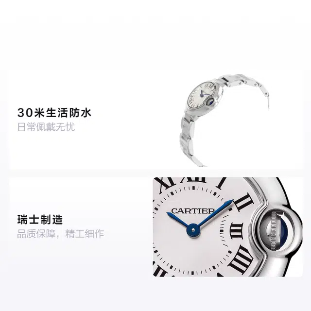 CARTIER 28mm WSBB0067