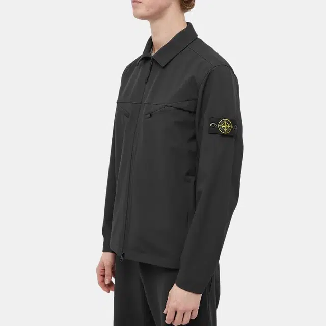Stone Island Light Soft Shell-R Black