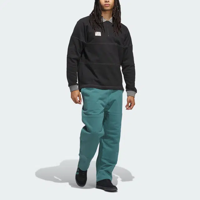 adidas originals Shmoofoil FW25 RUGBY SHIRT logoPolo