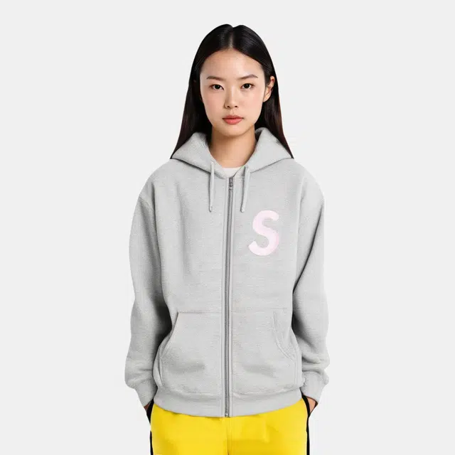 Supreme FW23 WEEK3 S LOGO ZIP UP HOODED SWEATSHIRT S Logo